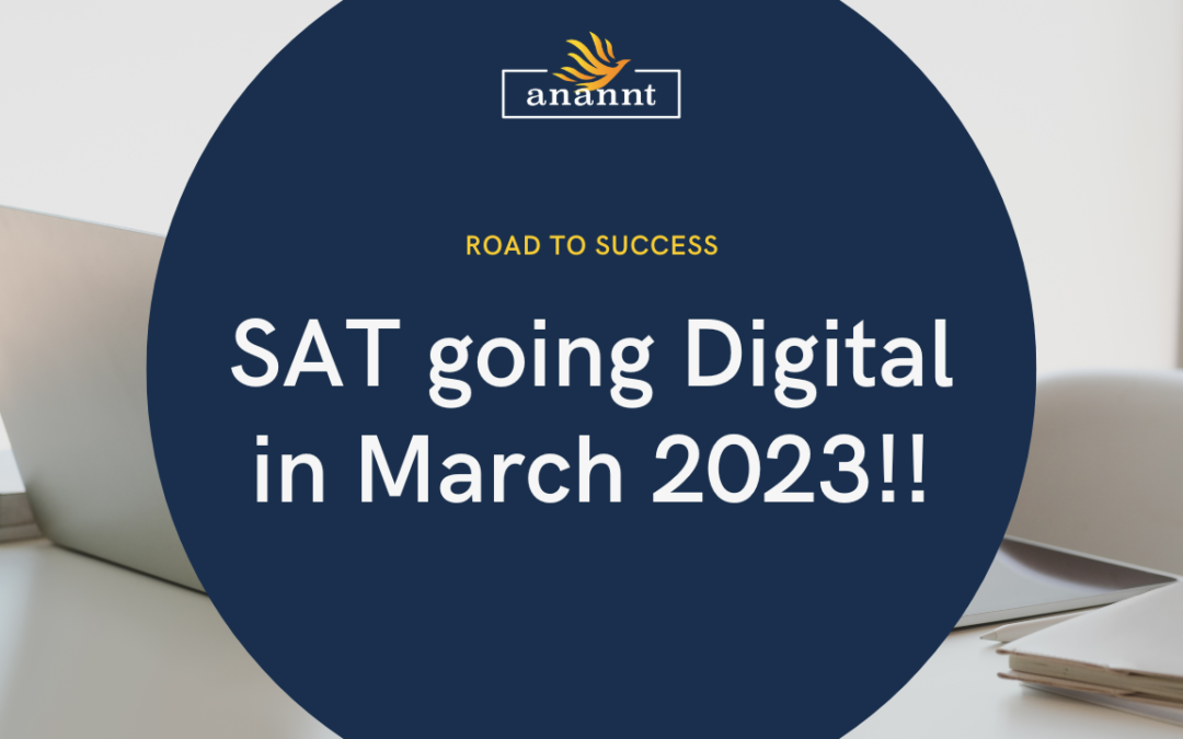 SAT going Digital in March 2023