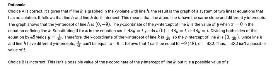 Official rationale for question 25