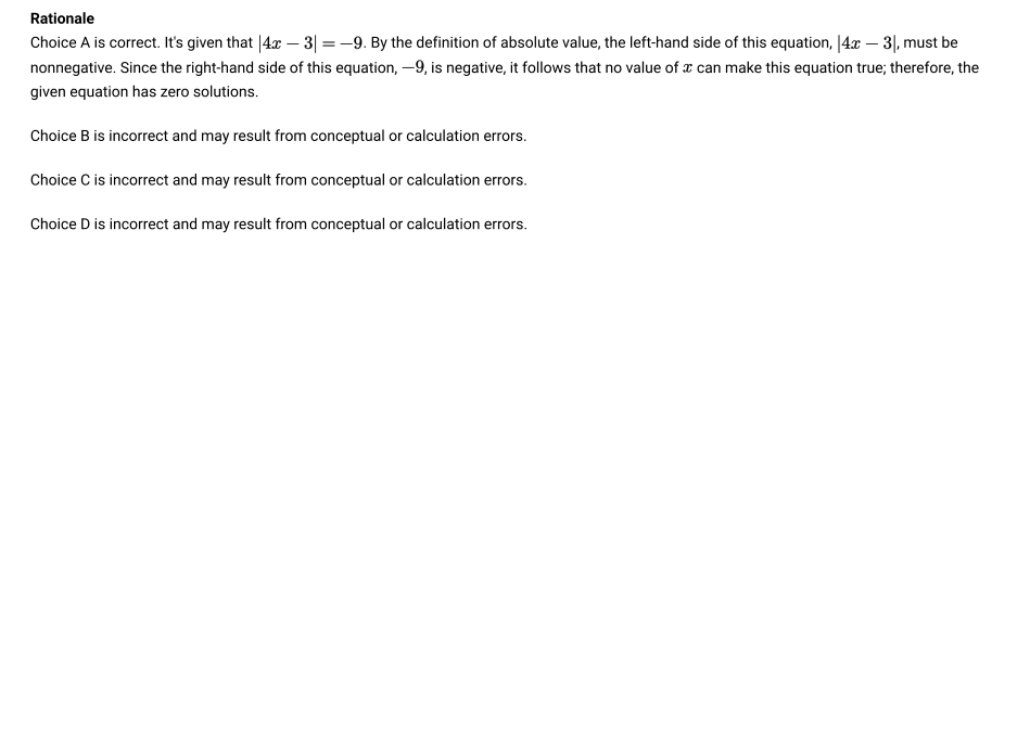 Official rationale for question 26