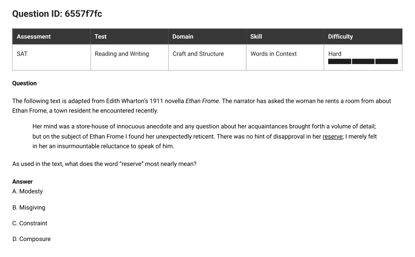 Question 1, source Question ID 6557f7fc