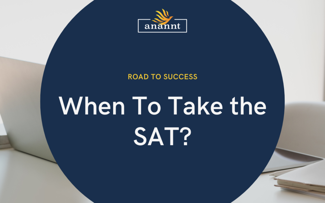 "Calendar with SAT study materials and a clock, highlighting planning for the best SAT test date."