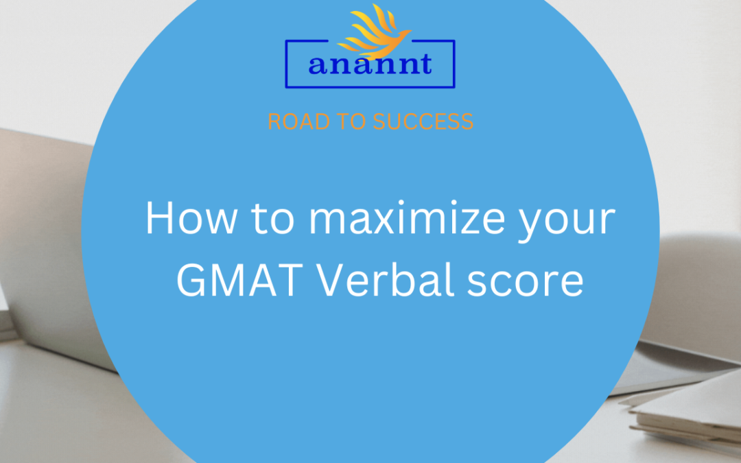 How to maximize your GMAT Verbal score